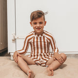 Sverre | Bold Stripes | Brown Sugar