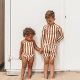 Sverre | Bold Stripes | Brown Sugar