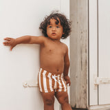 Scott | Bold Stripes | Brown Sugar