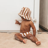 Scott | Bold Stripes | Brown Sugar