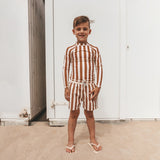 Saga | Bold Stripes | Brown Sugar