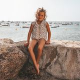 Floating vest | L'orange | Shortbread