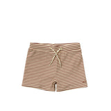 Scott | Rib stripe | Carob Brown