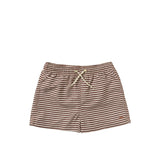 Shawn | Rib Stripe | Carob Brown