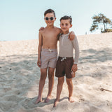 Stef | Solid | Carob Brown