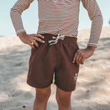 Stef | Solid | Carob Brown