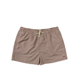 Stan | Rib Stripe | Carob Brown