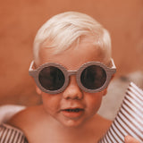 Sharon | Rib Stripe | Carob Brown