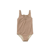 Rib Stripe | Suze | Carob Brown