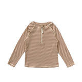 Stijn | Rib Stripe | Carob Brown