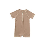 Skip | Rib Stripe | Carob Brown