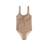 Sas | Rib Stripe | Carob Brown