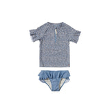 Sabrina Set | Flore | Dusk Blue