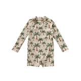 Crown Tree | Longsleeve Swimsuit | Shortbread