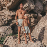 Seersucker | Swim Short Men | Green Bay