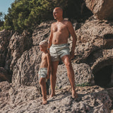 Seersucker | Swim Short Men | Green Bay