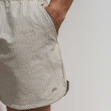 Seersucker | Swim Short Men | Green Bay