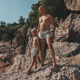 Seersucker | Swim Short | Green Bay