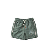 Solid | Swim Shorts | Bronze Green