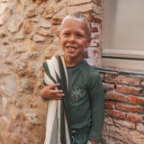Solid | Swim Longsleeve | Bronze Green