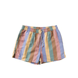 Multi Stripe | Swim Shorts Men | Multicolor