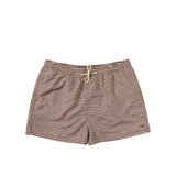 Stan | Rib Stripe | Carob Brown