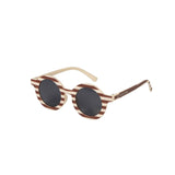 Saron | Rib Stripe | Carob Brown