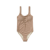 Sas | Rib Stripe | Carob Brown