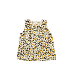 Lemons | Ruffle Singlet | Shortbread