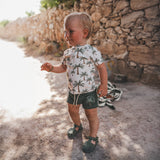 Solid | Swim Trunks | Bronze Green