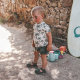 Solid | Swim Trunks | Bronze Green