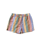 Multi Stripe | Swim Shorts Men | Multicolor
