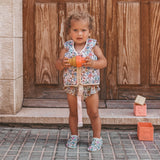Sparkly Fleurs | Floating Vest | Multicolor