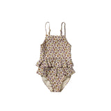 Sparkly Flower | Swimsuit | White Swan