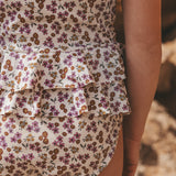 Sparkly Flower | Swimsuit | White Swan