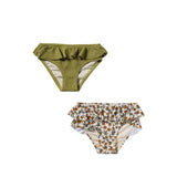 Pomme Flower x Glitter Crinkle | 2-Pack | White Swan