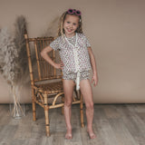 Sparkly Flowers | Floating Vest | White Swan