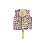 Sparkly Flowers | Floating Vest | White Swan