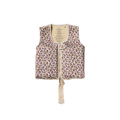 Sparkly Flowers | Floating Vest | White Swan