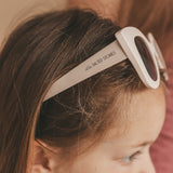 Solid | Cat Eye Sunglasses | White Swan