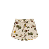 Sailing Seersucker | Sporty Shorts | White Swan
