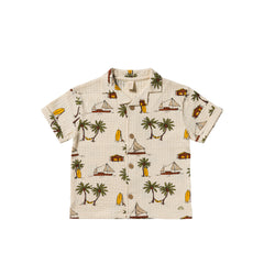 Sailing | Loose Shirt | White Swan