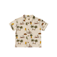 Sailing | Loose Shirt | White Swan
