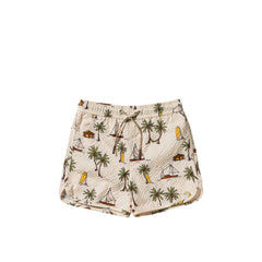Sailing | Swim Shorts | White Swan