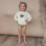 Pommegranate | Oversized Sweater | Shortbread