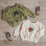 Pommegranate | Oversized Sweater | Shortbread