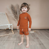 Solid | Swim Trunks | Bombay Brown