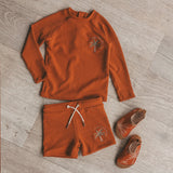 Solid | Swim Trunks | Bombay Brown