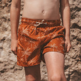Palms | Swim Shorts | Bombay Brown