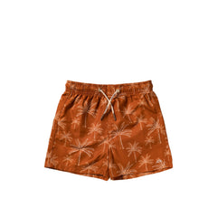 Palms | Swim Shorts | Bombay Brown